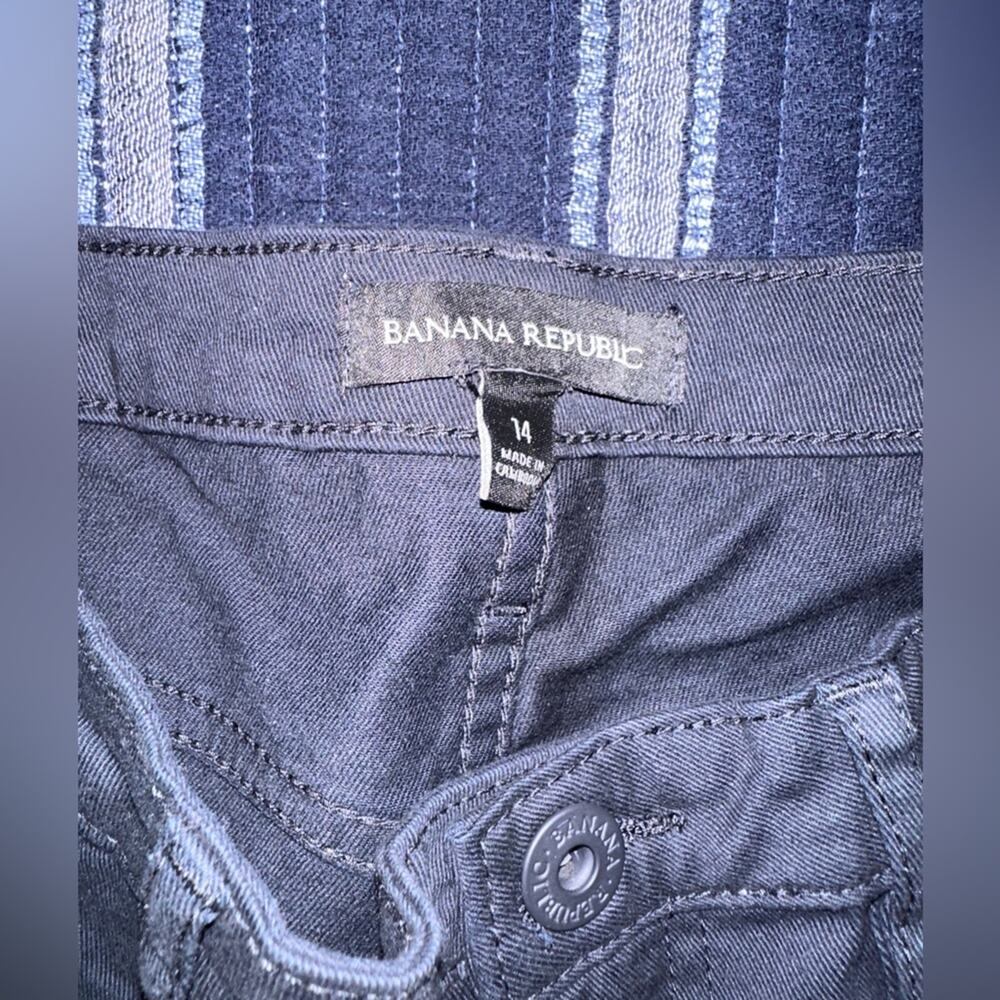 Banana Republic Women’s Black Pants new High Rise Twill New Size 14 - Picture 8 of 8